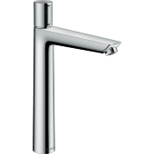 Смеситель hansgrohe Talis Select E для раковины с высоким изливом и сливным гарнитуром, хром 71752000 Смеситель hansgrohe Talis Select E для раковины с высоким изливом и сливным гарнитуром, хром 71752000