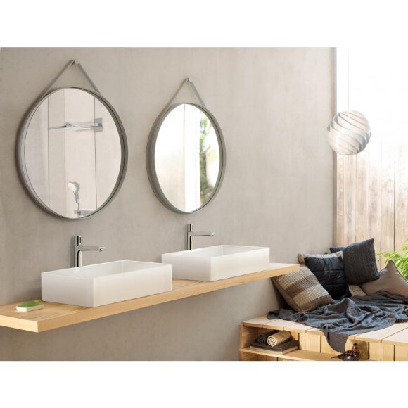 Смеситель hansgrohe Talis Select E для раковины с высоким изливом и сливным гарнитуром, хром 71752000 Смеситель hansgrohe Talis Select E для раковины с высоким изливом и сливным гарнитуром, хром 71752000