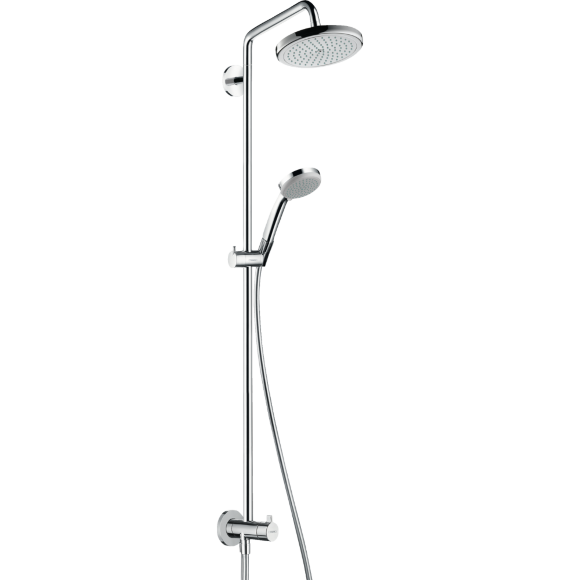 Душевая система hansgrohe Croma 220 Showerpipe Reno 27224000 Душевая система hansgrohe Croma 220 Showerpipe Reno 27224000