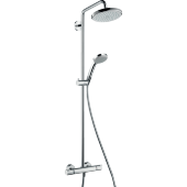 Душевая система hansgrohe Croma 220 Showerpipe с термостатом 27185000 Душевая система hansgrohe Croma 220 Showerpipe с термостатом 27185000