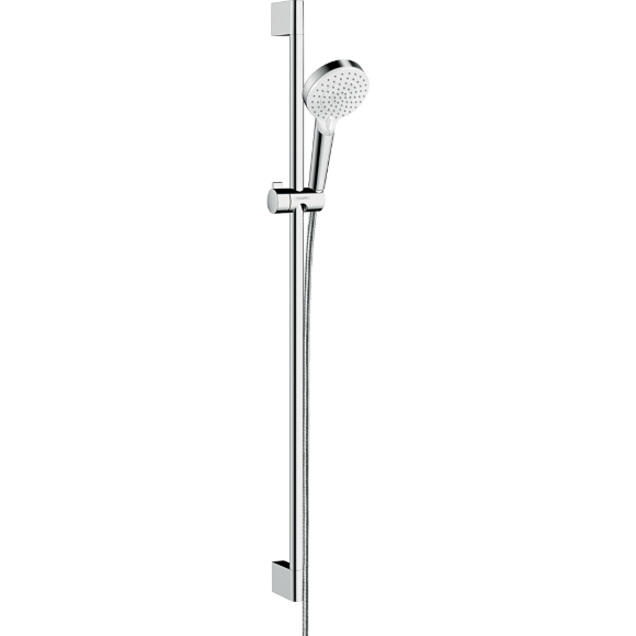 Душевой набор hansgrohe Crometta Vario EcoSmart 90, белый/хром 26538400 Душевой набор hansgrohe Crometta Vario EcoSmart 90, белый/хром 26538400