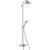 Душевая система hansgrohe Croma 220 Showerpipe с термостатом 27223000 Душевая система hansgrohe Croma 220 Showerpipe с термостатом 27223000