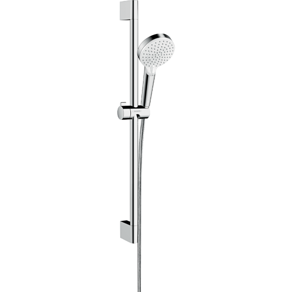 Душевой набор hansgrohe Crometta Vario Green 65, белый/хром 26555400 Душевой набор hansgrohe Crometta Vario Green 65, белый/хром 26555400