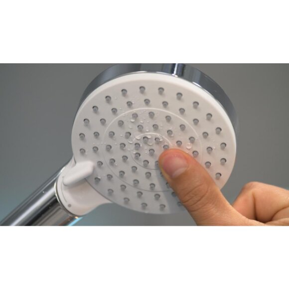 Душевой набор hansgrohe Crometta Vario Green 65, белый/хром 26555400 Душевой набор hansgrohe Crometta Vario Green 65, белый/хром 26555400