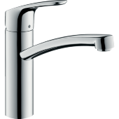 Смеситель hansgrohe Focus для кухонной мойки с поворотным изливом, хром 31806000