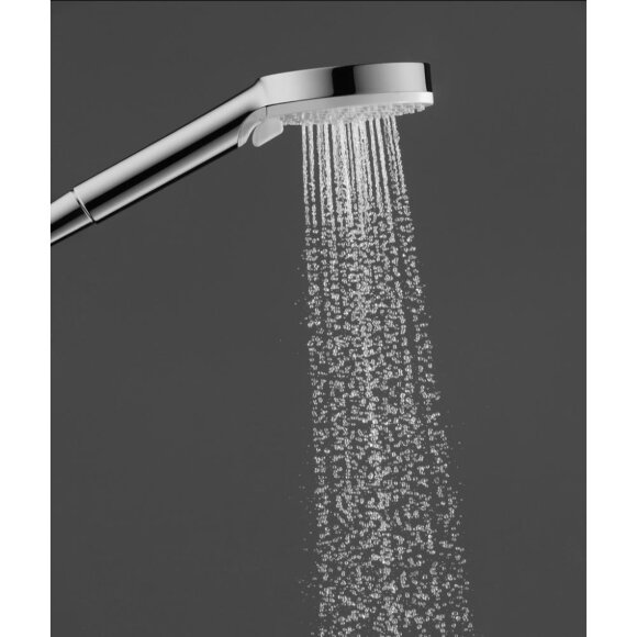 Душевой набор hansgrohe Crometta Vario и мыльницей Casetta 65, белый/хром 26553400 Душевой набор hansgrohe Crometta Vario и мыльницей Casetta 65, белый/хром 26553400