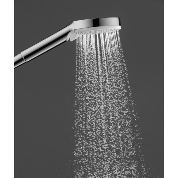 Душевой набор hansgrohe Crometta Vario и мыльницей Casetta 65, белый/хром 26553400 Душевой набор hansgrohe Crometta Vario и мыльницей Casetta 65, белый/хром 26553400