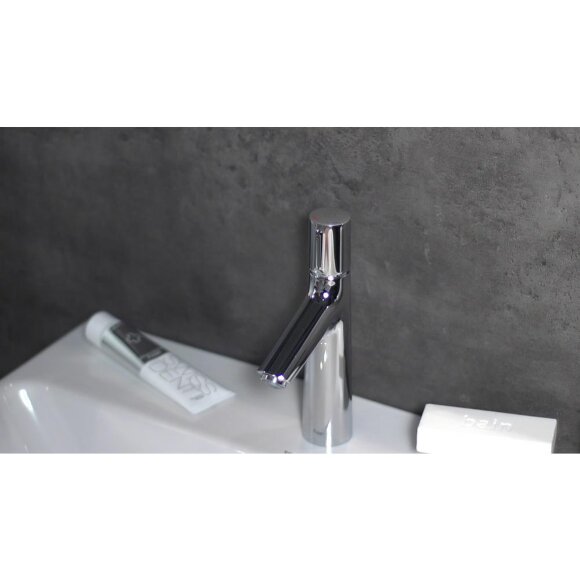 Смеситель hansgrohe Talis Select S для раковины со средним изливом и сливным гарнитуром, хром 72042000 Смеситель hansgrohe Talis Select S для раковины со средним изливом и сливным гарнитуром, хром 72042000