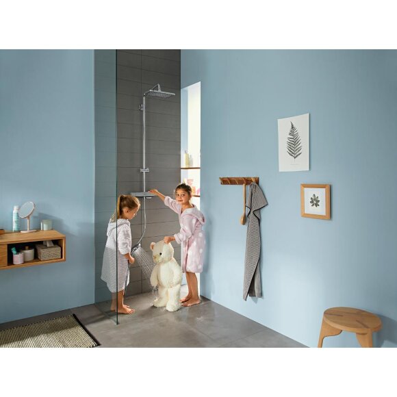 Душевая система hansgrohe Croma E Showerpipe 280 1jet 27630000 Душевая система hansgrohe Croma E Showerpipe 280 1jet 27630000