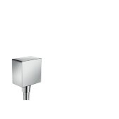 Шланговое подсоединение hansgrohe FixFit Square с клапаном обратного тока 26455340 Шланговое подсоединение hansgrohe FixFit Square с клапаном обратного тока 26455340