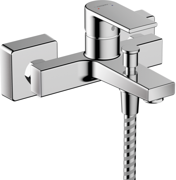 Смеситель для ванны Hansgrohe Vernis Shape, без душевого гарнитура, хром 71450000