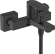 Смеситель для ванны Hansgrohe Vernis Shape, без душевого гарнитура, чёрный матовый 71450670