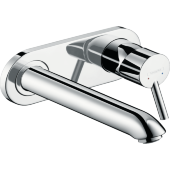 Смеситель hansgrohe Talis для раковины с длинным изливом, хром 31611000 Смеситель hansgrohe Talis для раковины с длинным изливом, хром 31611000