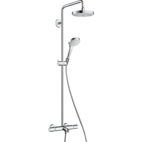 Душевая система hansgrohe Croma Select S 180 2 jet с термостатом 27351400 Душевая система hansgrohe Croma Select S 180 2 jet с термостатом 27351400