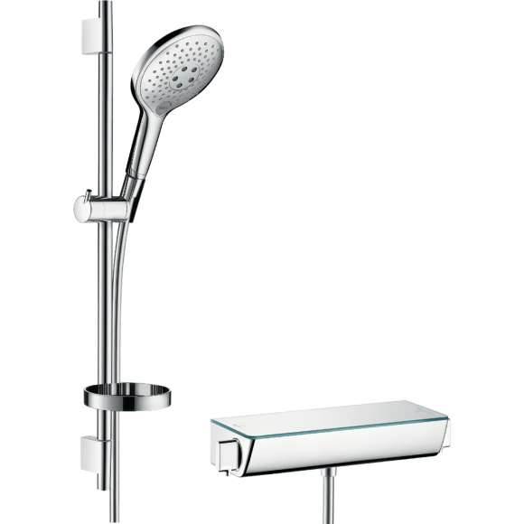 Душевой набор hansgrohe Ecostat Select/Raindance Select S 150 3jet/Combi 150 27036000 Душевой набор hansgrohe Ecostat Select/Raindance Select S 150 3jet/Combi 150 27036000