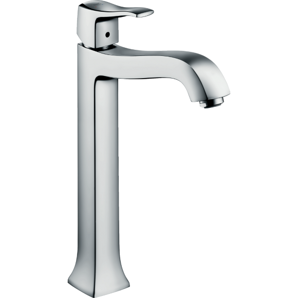 Смеситель hansgrohe Metris Classic для раковины с высоким изливом и сливным гарнитуром, хром 31078000 Смеситель hansgrohe Metris Classic для раковины с высоким изливом и сливным гарнитуром, хром 31078000