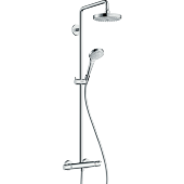 Душевая система hansgrohe Croma Select S 180 2jet с термостатом 27253400 Душевая система hansgrohe Croma Select S 180 2jet с термостатом 27253400