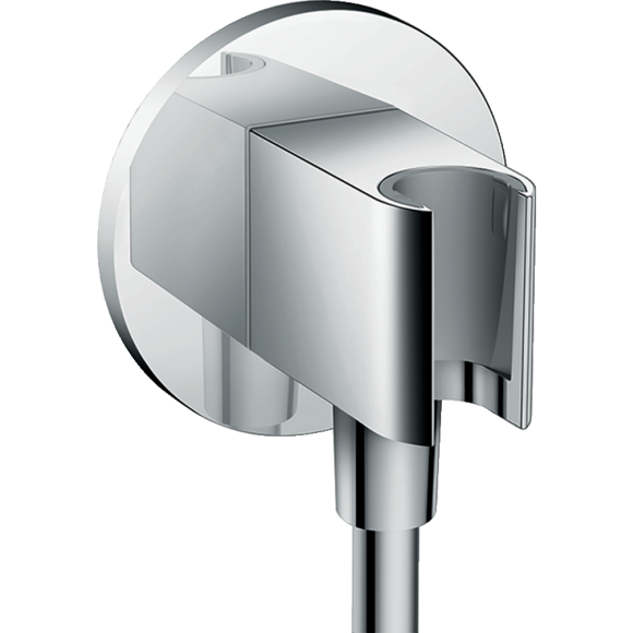 Шланговое подсоединение с держателем для душа hansgrohe Fixfit Porter S 26487000 Шланговое подсоединение с держателем для душа hansgrohe Fixfit Porter S 26487000