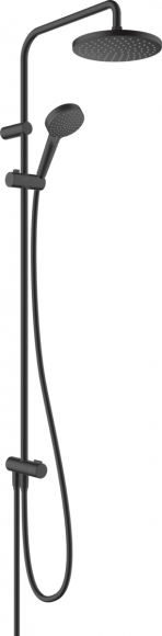 Душевая система Hansgrohe Vernis Blend ShPipe 200 1j Reno, матовый черный 26272670