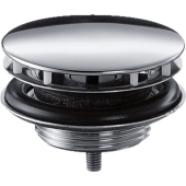 Сливной вентиль hansgrohe с фиксированной крышкой для раковины 50001000