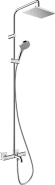 Душевая система с термостатом Hansgrohe Veris Sh ShPipe 230 1j хром 26284000