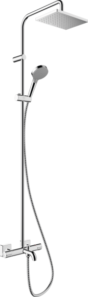 Душевая система с термостатом Hansgrohe Veris Sh ShPipe 230 1j хром 26284000