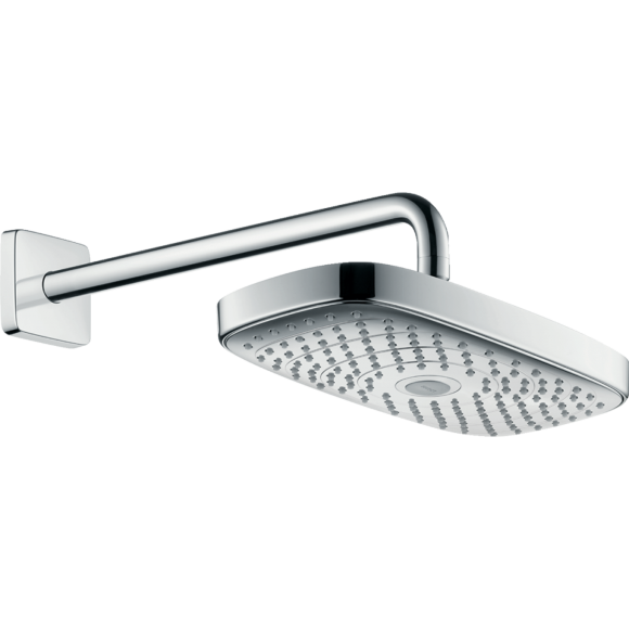 Верхний душ hansgrohe Raindance Select E 300 2jet, хром 27385000