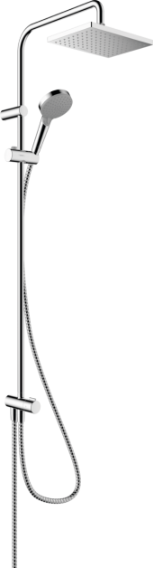 Душевая система Hansgrohe Vernis Shape ShPipe 230 1j Reno, хром 26282000 Душевая система Hansgrohe Vernis Shape ShPipe 230 1j Reno, хром 26282000