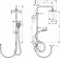 Душевая система Hansgrohe Vernis Shape ShPipe 230 1j Reno, хром 26282000