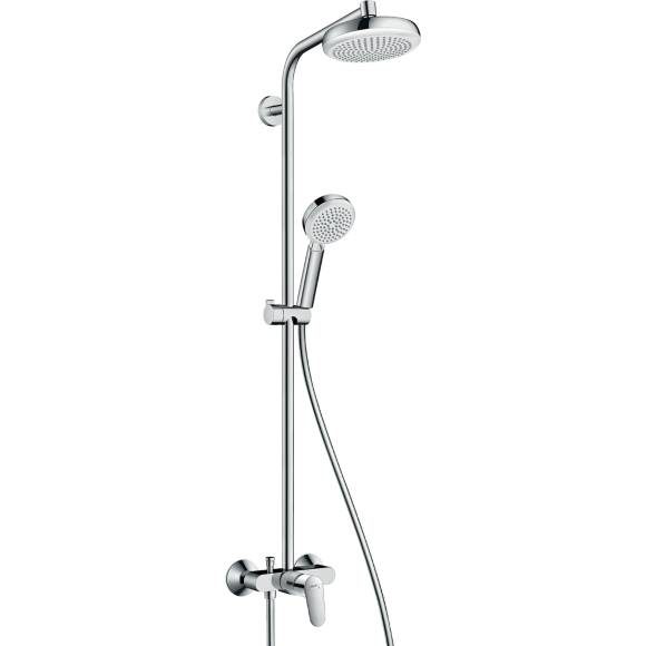 Душевая система hansgrohe Crometta 160 1Jet со смесителем 27266400 Душевая система hansgrohe Crometta 160 1Jet со смесителем 27266400