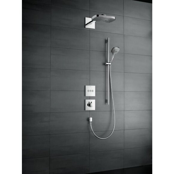 Верхний душ hansgrohe Raindance Select E 300 3jet, хром 26468000