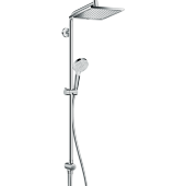 Душевая система hansgrohe Crometta E 240 1jet Showerpipe Reno EcoSmart 27289000 Душевая система hansgrohe Crometta E 240 1jet Showerpipe Reno EcoSmart 27289000