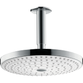 Верхний душ hansgrohe Raindance Select S 240 2jet потолочный, белый/хром 26467400