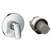 Смеситель hansgrohe Logis для душа с внутренней частью 71666000 Смеситель hansgrohe Logis для душа с внутренней частью 71666000