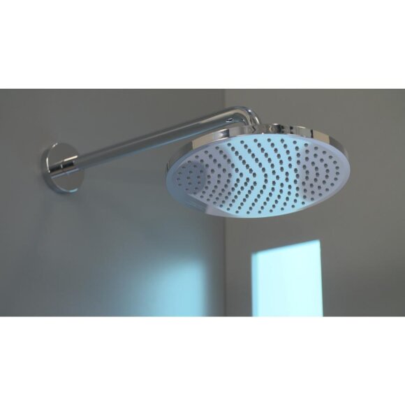 Душевая система hansgrohe Crometta S 240 1jet Showerpipe EcoSmart с термостатом 27268000 Душевая система hansgrohe Crometta S 240 1jet Showerpipe EcoSmart с термостатом 27268000