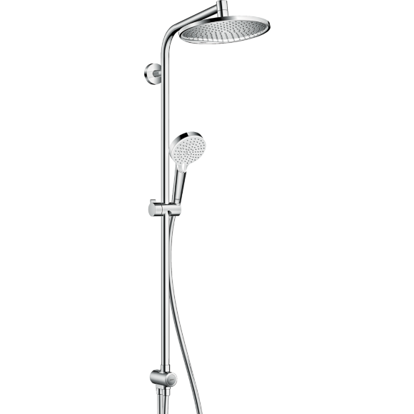 Душевая система hansgrohe Crometta S 240 1jet Showerpipe Rеno 27270000 Душевая система hansgrohe Crometta S 240 1jet Showerpipe Rеno 27270000