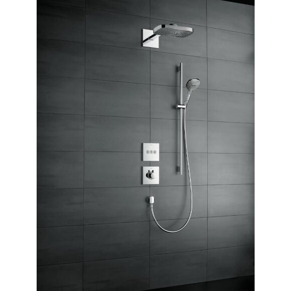 Душевой набор hansgrohe Raindance Select E 120 3jet/Unica S Puro 26621400 Душевой набор hansgrohe Raindance Select E 120 3jet/Unica S Puro 26621400