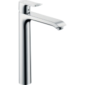 Смеситель hansgrohe Metris для раковины в форме таза со сливным гарнитуром, хром 31082000 Смеситель hansgrohe Metris для раковины в форме таза со сливным гарнитуром, хром 31082000
