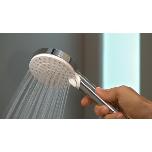 Душевая система hansgrohe Crometta S 240 1jet Showerpipe с термостатом, хром 27267000