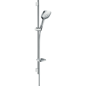 Душевой набор hansgrohe Raindance Select E 150 3jet/Unica S Puro 90, хром 27857000 Душевой набор hansgrohe Raindance Select E 150 3jet/Unica S Puro 90, хром 27857000