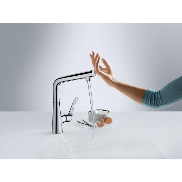 Смеситель hansgrohe Metris для кухонной мойки 14821000