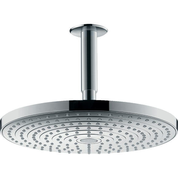 Верхний душ hansgrohe Raindance Select S 300 2jet потолочный, хром 27337000