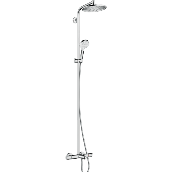 Душевая система hansgrohe Crometta S 240 Showerpipe с термостатом 27320000 Душевая система hansgrohe Crometta S 240 Showerpipe с термостатом 27320000