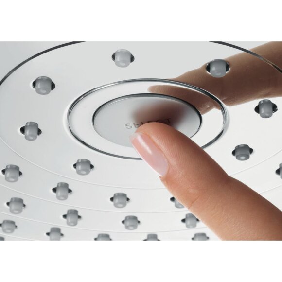 Верхний душ hansgrohe Raindance Select S 300 2jet с держателем 390 мм, хром 27378000