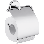 Держатель туалетной бумаги hansgrohe Logis Classic с крышкой 41623000
