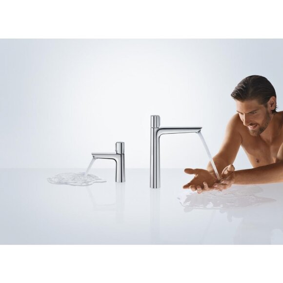 Смеситель для раковины hansgrohe Talis Select E, 240, однорычажный, без сливного набора 71753000 Смеситель для раковины hansgrohe Talis Select E, 240, однорычажный, без сливного набора 71753000