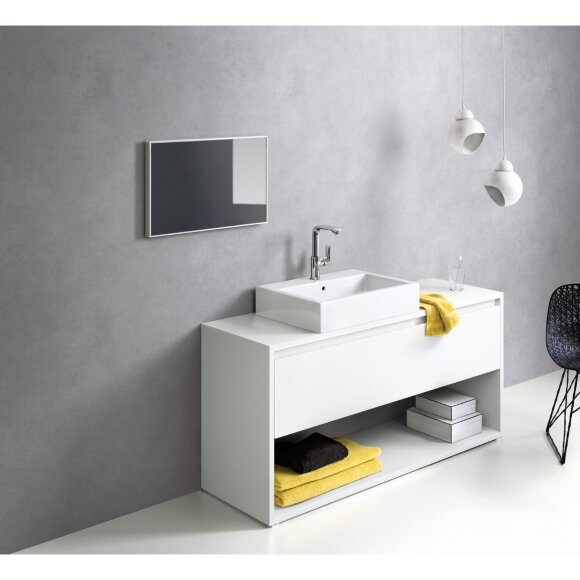 Смеситель hansgrohe Metris для раковины со сливным гарнитуром и поворотным изливом, хром 31087000 Смеситель hansgrohe Metris для раковины со сливным гарнитуром и поворотным изливом, хром 31087000