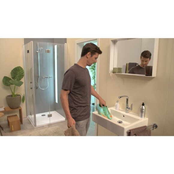 Смеситель hansgrohe Metris для раковины со сливным гарнитуром и поворотным изливом, хром 31087000 Смеситель hansgrohe Metris для раковины со сливным гарнитуром и поворотным изливом, хром 31087000