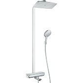 Душевая система hansgrohe Raindance Select E 360 Showerpipe с термостатом для ванны, хром 27113000 Душевая система hansgrohe Raindance Select E 360 Showerpipe с термостатом для ванны, хром 27113000