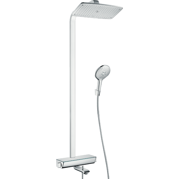 Душевая система hansgrohe Raindance Select E 360 Showerpipe с термостатом для ванны, хром 27113000 Душевая система hansgrohe Raindance Select E 360 Showerpipe с термостатом для ванны, хром 27113000